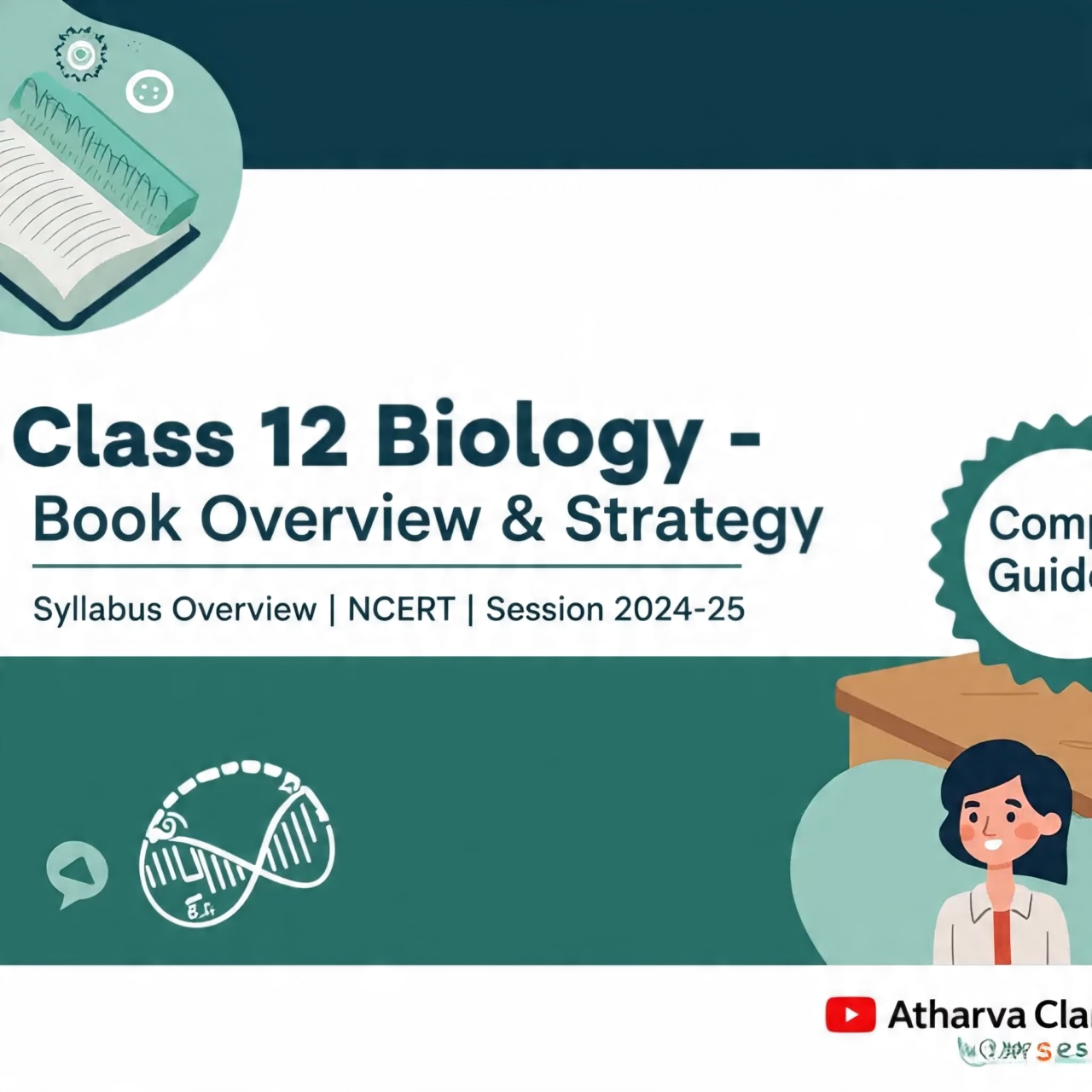 Class 12 Biology - Book Overview &#38; Complete Strategy | Syllabus Overview for Session 2024-25