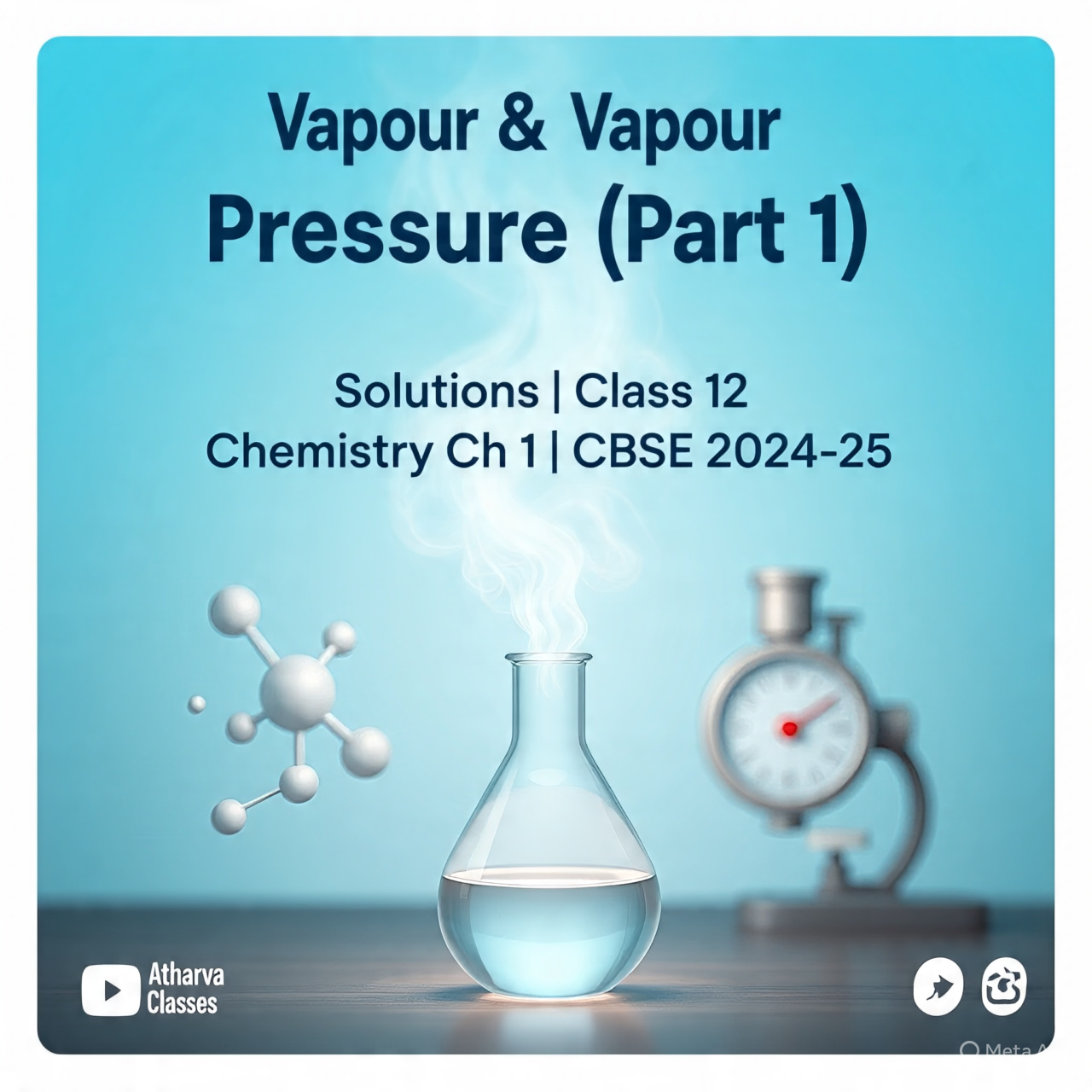 Vapour & Vapour Pressure (Part 1) - Solutions | Class 12 Chemistry Chapter 1 | CBSE 2024-25