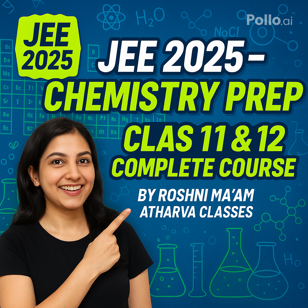 JEE 2025 Complete Preparation |  Chemistry  | Class 11 & 12